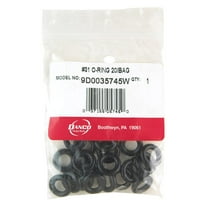 Danco  0.56 in. Dia. x 0.31 in. Dia. Rubber  O-Ring  20 pk