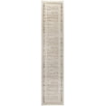 thumbnail image 2 of Nourison Serenity Home Geometric Mocha Ivory 2'2" x 7'6 Area Rug (2x8), 2 of 8