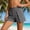 *Dark Gray, variant on ClodeEU Women's Spring Summer Cotton Linen Shorts, High Waisted A Line Wide Leg Shorts, Loose Casual Plus Size Shorts for Women Khaki,Women's Plus L