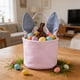 thumbnail image 5 of Bolsas de Regalo de Tamaño Pequeño Huevo de Pascua Cestas de Almacenamiento con Orejas de Conejo Decoratión Festiva Niños Bolsos Cubos Portátiles, 5 of 6