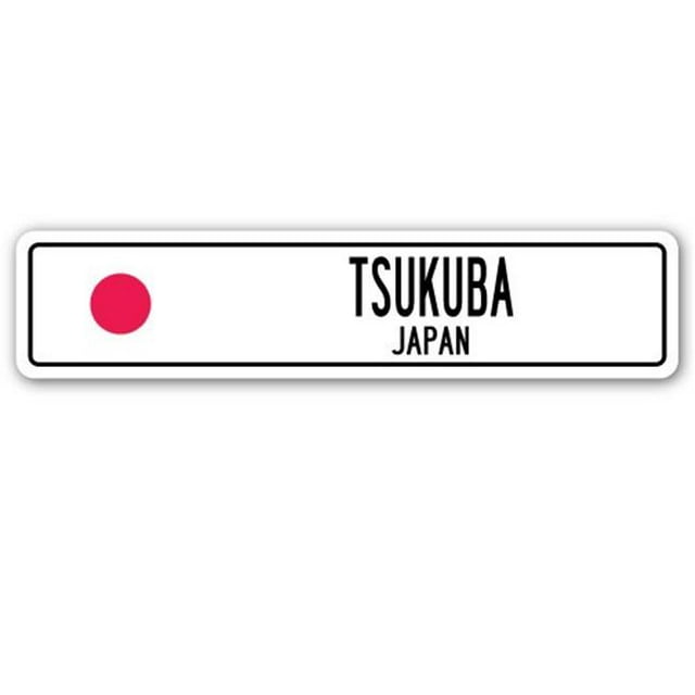 SignMission SSC-Tsukuba Jp Signe de Rue - Tsukuba&44; Japon