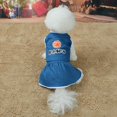 thumbnail image 2 of de Perro Mascota Halloween Complimentos Mascota Color Brillante Ecológico Duradero - S S Gloria Vestido de perro mascota Jean, 2 of 9
