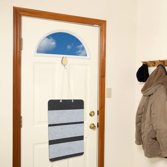 YUYUETIME Multi Pocket Felt Cloth Door Hanging Storage Bag Over The Door Organizer