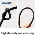 thumbnail image 3 of 17Pcs AGASHE PU Tubing Quick Connect Air Hose Fittings Kit: 4/6/8/10/12mm, universal thread, quick release. Metal & PVC straight, 3 of 5