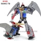 thumbnail image 1 of Figura de acción transFormable 5 en 1 para niños, juguete de gran tamaño de aleación, Anime Devastator, dinosaurio, Robot, modelo, H6002-7B, 1 of 4