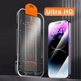 thumbnail image 1 of Full Cover Screen Protector For iphone 16 15 14 13 12 11 Pro Max Deliver Mount Tempered Glass for iphone 15 Plus XR XS MAX Glass, 1 of 7