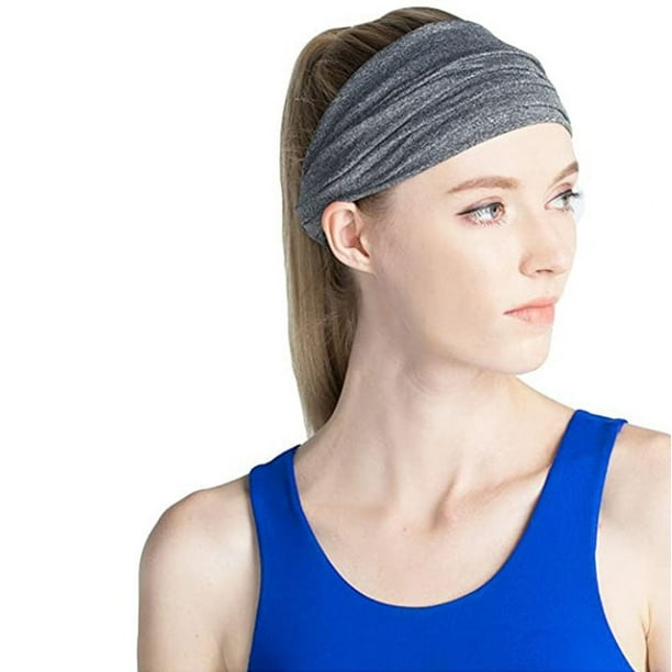 Sports Headband Women Sweatbands Head Forehead Hairband Headband for  Running Bike Jogging Tennis Yoga Fitniss 