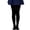 ZB-Black-MKOSPLRT Fleece Lined Leggings, variant on Fleece Lined Leggings for Girl 2-14Y Warm Thick Dancewear Pantyhose Solid Slim Fit Stockings Fall Winter Thermal Tights
