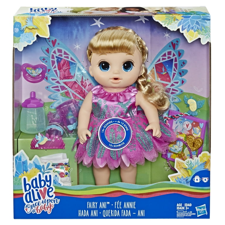 Baby Alive Once Upon a Baby Fairy Ani Ages 3 and up