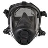 North RU6500 Series Silicone Full Facepiece Respirator with 4 Point Mesh Headstrap Large (RU65002L)