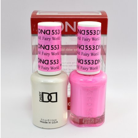 Dnd Nail Polish Gel Matching Lacquer Set 553 World Fairy