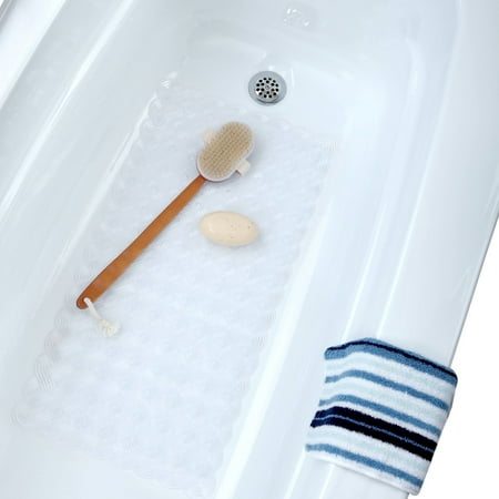 Crystal Creek Wide Weave Bath Mat (14 in. x 28 in.)