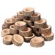 thumbnail image 5 of FELTECHELECTR 24 portavelas votivos de madera para velas de té, candelabros rústicos para bodas, cumpleaños, fiestas y centros de mesa., 5 of 5