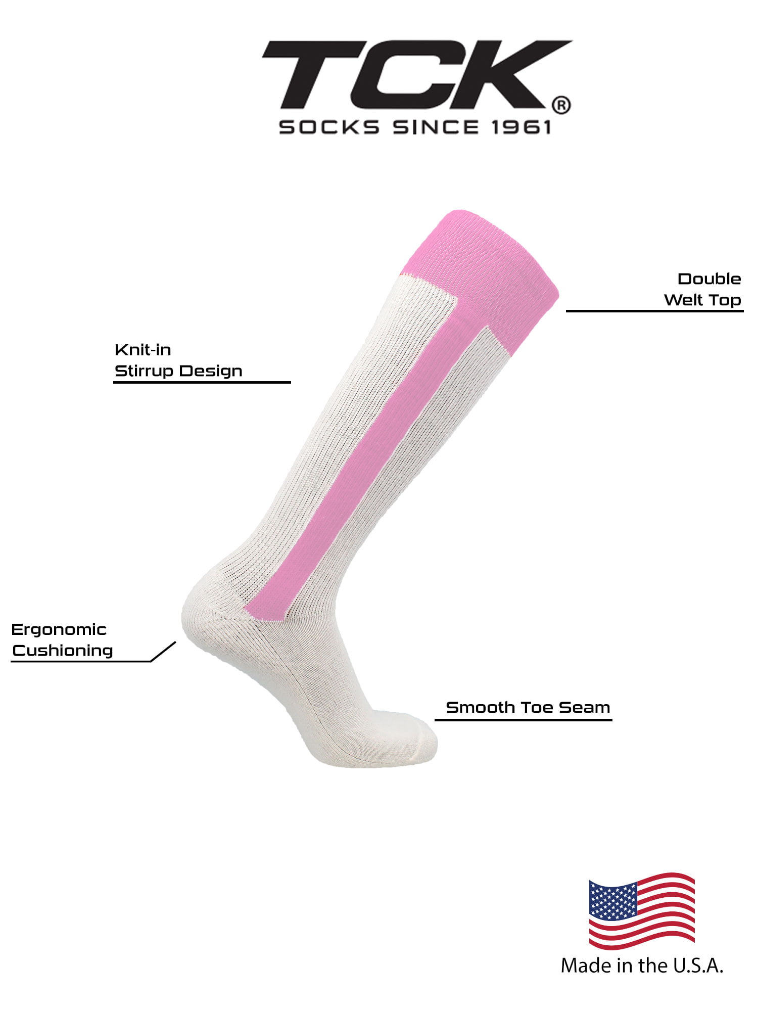 TCK Sports, Baseball Socks & Stirrups, Softball Socks