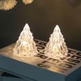 thumbnail image 3 of Hugtrwg 1 Lámpara LED Cristal para Mesa Escritorio Ambiente Cónico Del (blanco Cálido), 3 of 9
