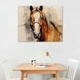 thumbnail image 2 of COMIO  Abstract Wall Art, Horse Canvas Pictures, Watercolor Painting Prints, Modern Abstract Animal, Vintage Canvas Artwork, Rustic Contemporary Wall Art, 2 of 4