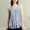 Blue, variant on Babydoll Tank Tops For Women Tops For Women Party Boxy Tank Tops For Women Beach Outfits For Women Crinkle Shirts For Women Twist Front Tops For Women Empire Waist Tops For Women Causal Top