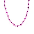 thumbnail image 3 of 38" Acrylic Fancy Bead Necklace - Assorted Pink, Blue, Light Green and Purple (Dozen), 3 of 11