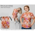 thumbnail image 7 of oneOone Viscose Jersey Orange Fabric Swirl & Mandala Fabric For Sewing Printed Craft Fabric By The Yard 60 Inch Wide, 7 of 7