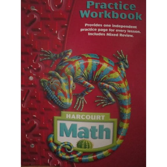 Pre-Owned Harcourt Math Grade 6, 9780153364785, 0153364785, Paperback,
