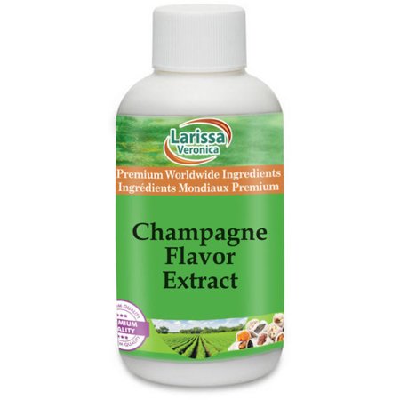 Larissa Veronica Champagne Flavor Extract  (Champagne  1 oz  2-Pack  Zin: 528985)