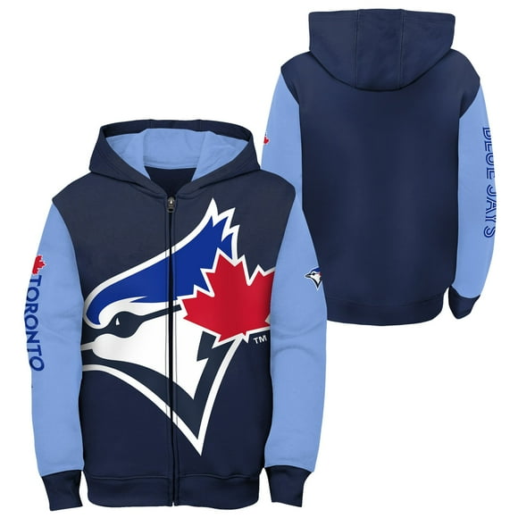 Infant Toronto Blue Jays Poster Board Full-Zip Hoodie - Size 24 Months