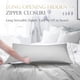 thumbnail image 4 of Funda de almohada ELIBABA Cooling Rayon Bamboo King Size gris claro, 4 of 7