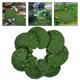 thumbnail image 3 of 10 piezas de 18 cm de hojas de loto flotantes para decoración de piscinas, acuarios, estanques y estanques (verde), 3 of 6