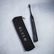 Gleem Electric Toothbrush Replacement Head, Soft, Black, 2 Count for Plaque Removal