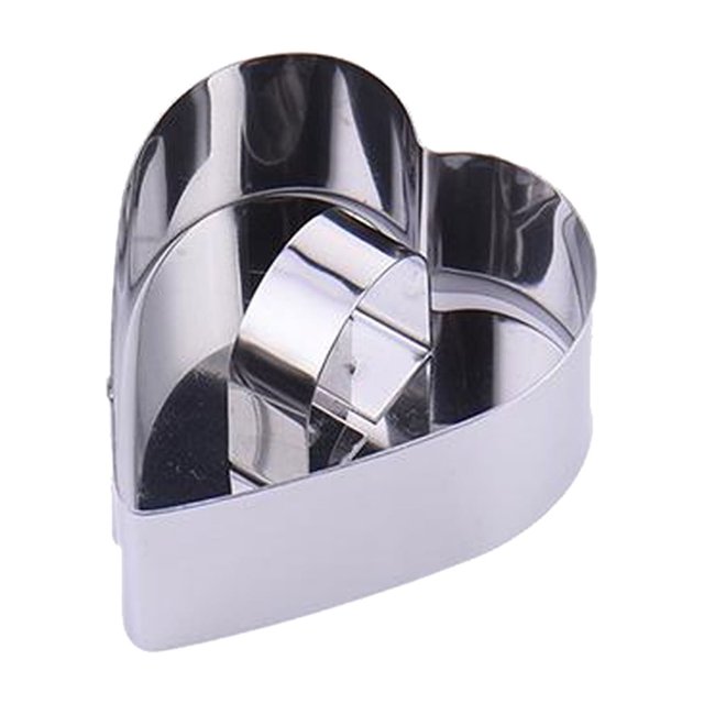 Outils de Cuisson Qaailabf Quotidiens en Acier Inoxydable pour Gâteau avec Outil de Découpe de Sushi à Poussoir
