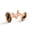 Color 2, variant on Men's Classic Stainless Steel, Cartoon Hedgehog Pattern Cufflinks Business Wedding Shirts, Rose Gold