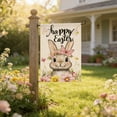 thumbnail image 3 of ddioayh Easter Garden Flag 1-Pcs Outdoor Decoration with Holiday Themes for Front Yards Porches and Family Celebrations Spring Home Decor, 3 of 6