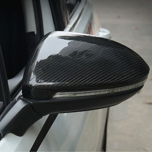 for Kia Forte K3 2019 - 2022 Carbon Fiber Exterior Mirror Cap Trim -