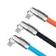 thumbnail image 4 of Cable de carga tipo C Cable de datos de carga rápida para teléfono móvil Android Codo de aleación de zinc Cable de datos giratorio de 180 grados, 4 of 4