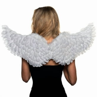 what do they say about dress whites and gold wings Solid Gold Worship Angel Wing S-Adult