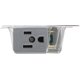 thumbnail image 2 of Adaptador de conexión a tierra polarizado GE, paquete de 2, convierte salidas de 2 clavijas en 3, fácil de instalar, solo para interiores, listado UL, gris, 54302, 2 of 10