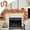 C, variant on sruoe Halloween Maple Leaf Vine Garland, Artificial Garland Rattan, Hanging Maple Leaf Garland, Indoor Christmas Fall Maple Garland, Home Halloween Christmas Party Fireplace Decoration
