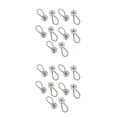 thumbnail image 4 of Matsuzay 1 Bag Shirt Collar Extender Non-irritating Rope Buckle Durable Fabric Money Elastic Replace Multifunctional Seamless Saving Neck colorido brillante 2piezas Matsuzay CBP380660, 4 of 5