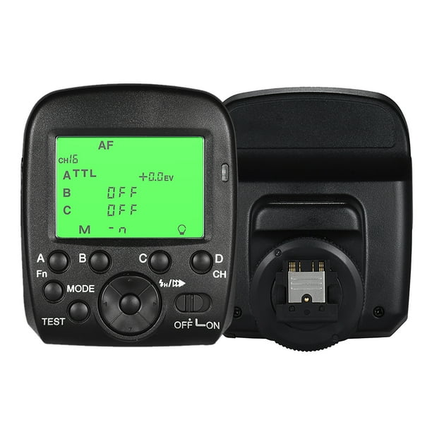 Disparador de flash Transmisor de disparador de flash inalámbrico TTL de 2,4 GHz HSS 1 / 8000s Reemplazo de pantalla LCD de 4 grupos de 16 canales para Sony A77II A7RII A7R A58 A99 ILCE600L