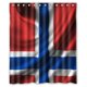 thumbnail image 1 of ABPHQTO Cortina de ducha con patrón de bandera de Noruega Cortina de ducha impermeable 150x180 cm, 1 of 2