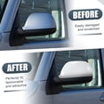 thumbnail image 2 of Unique Bargains Pair Car Rear View Mirror Cover Cap Replacement White for Volkswagen Transporter T5 T6 Mirror Covers, 2 of 6