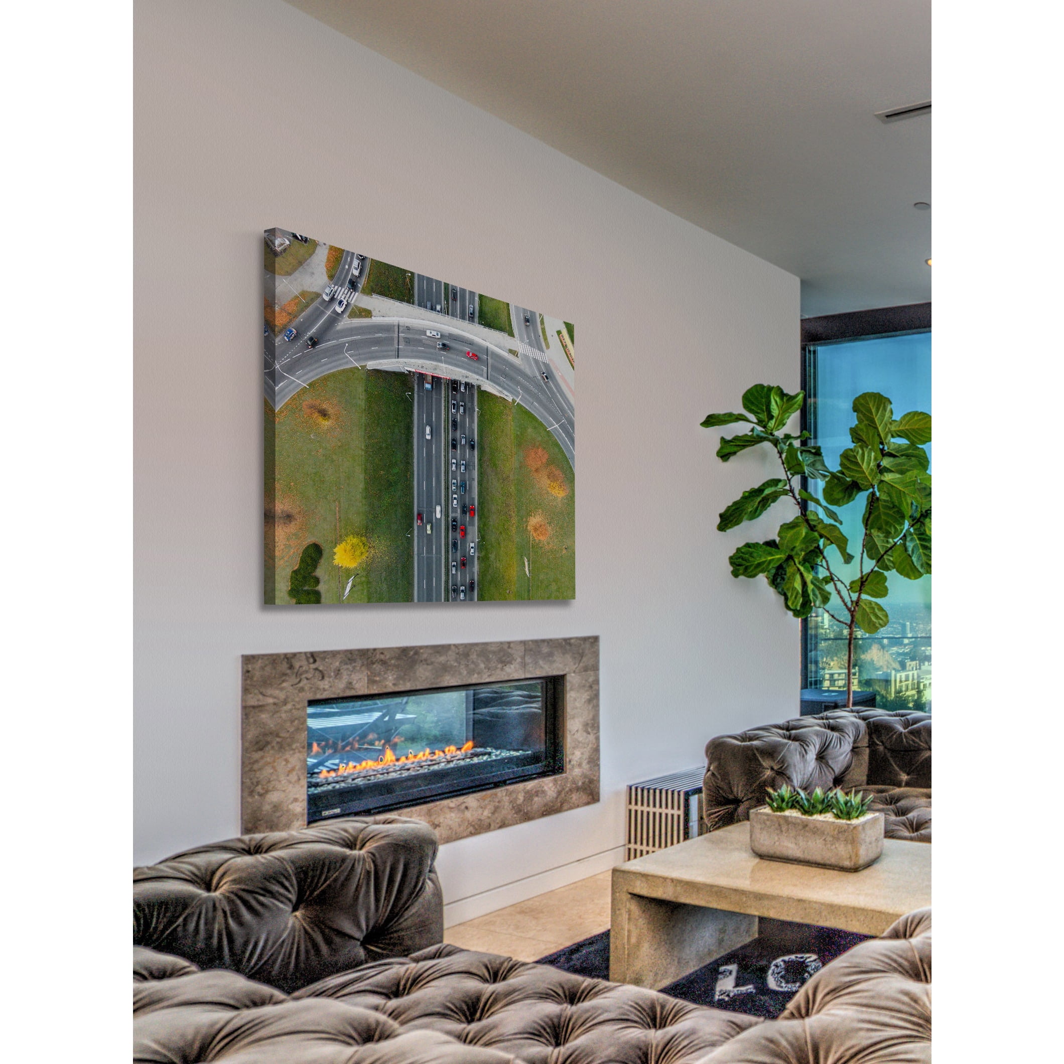 Marmont Hill "Underpass" by Karolis Janulis Painting Print on Wrapped Canvas