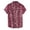 F-493Hot Pink, variant on ZHOGXU Mens Blouse Summer Short Sleeved Lapel Graphic Print Button Down Fashion Comfortable Shirt Top For Casual Daily Wear,Hot Pink,L