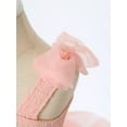 thumbnail image 5 of vastwit Toddler Kids Girls Tulle Ballet Dress Sleeveless Bowknot Straps Layered Princess Dress Pink 130, 5 of 6