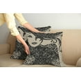 thumbnail image 2 of Ambesonne Modern Throw Pillow Cover 2 Pack, Woman with Cool Posing, 18", Dark Taupe and Tan, 2 of 5