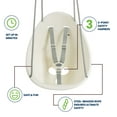 thumbnail image 6 of Coconut Baby Swing, Toddler Swing, Baby First Swing, Easy Installation, Ages 9 Months and Up, Ivory, 6 of 7