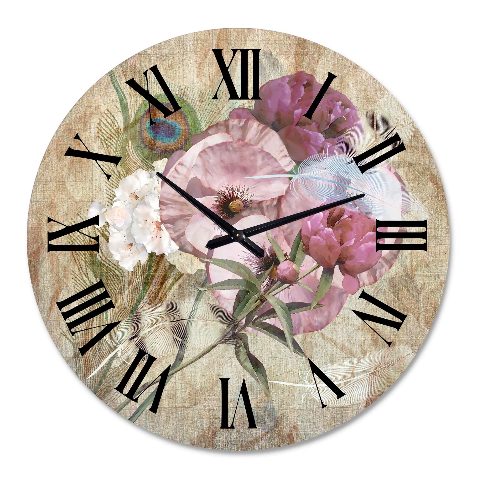 Designart 1 in Traditional Wall Clock