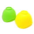 thumbnail image 4 of Wrapables Silicone Non-stick Egg Poachers, Poached Egg Cups for Steaming Microwaving Boiling (Set of 4), 4 of 8