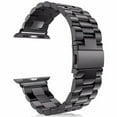 thumbnail image 6 of LEIXIUER Metal Stainless Steel Band Compatible with Apple Watch Band iWatch Bands 41mm 40mm 38mm 49mm 45mm 44mm 42mm iWatch Series 9 8 7 SE 6 5 4 3 Ultra 2 Women Men, Metal Stainless Steel Watch Band, 6 of 9