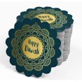 thumbnail image 4 of Inkdotpot Real Gold Foil Happy Diwali Tags Favor Hang Paper Tags 100 Piece, 4 of 7